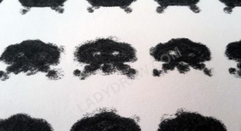 Space Invider – Charcoal 2mm